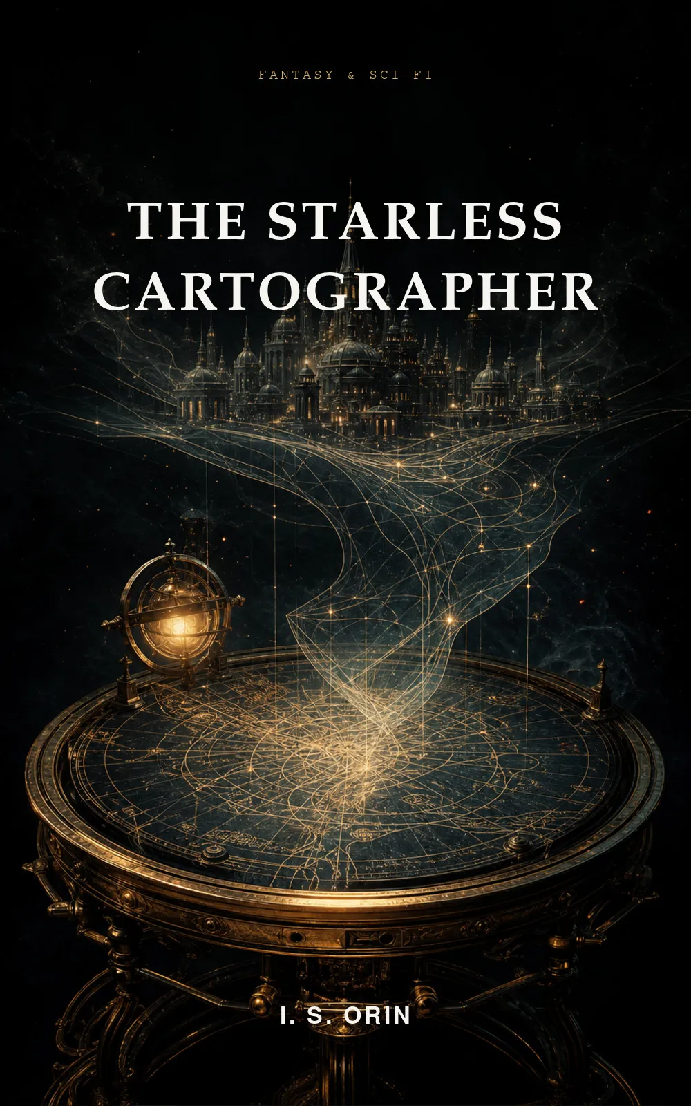 The Starless Cartographer — Fantasy & Sci-Fi book cover